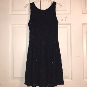Gorgeous navy blue sequin dress